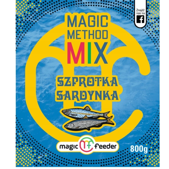 MAGIC METHOD MIX SZPROTKA SARDYNKA 800G